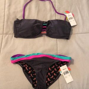 NWT Bandeau Bikini set